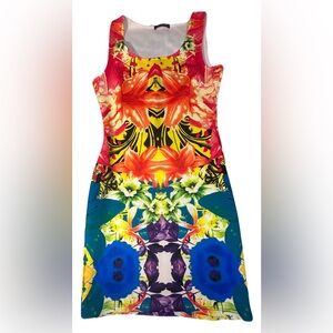 Soprano Multicolor Floral Maxi Dress